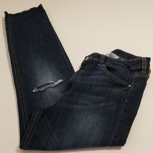 H&M Slim High Waist Ankle Jeans